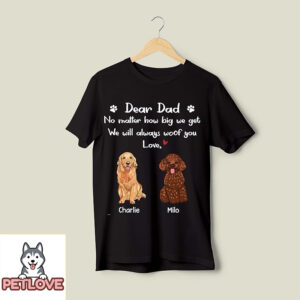 Always Woof You – Personalized Custom Unisex T-Shirt