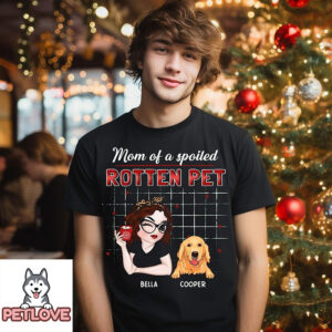 Best Pet Dad Mom – Personalized Custom Unisex T-Shirt