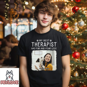 Best Therapist Photo – Personalized Custom Unisex T-Shirt