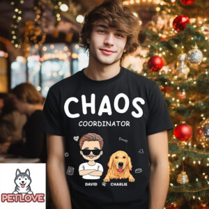 Chaos Coordinator – Personalized Custom Unisex T-Shirt