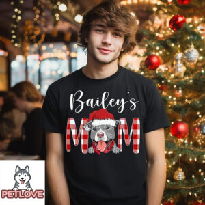 Christmas Dog Momdad – Personalized Custom Unisex Sweatshirt