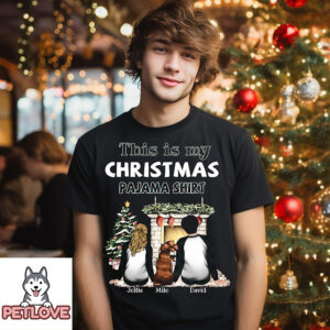 Christmas Pajama – Personalized Custom Unisex T-Shirt