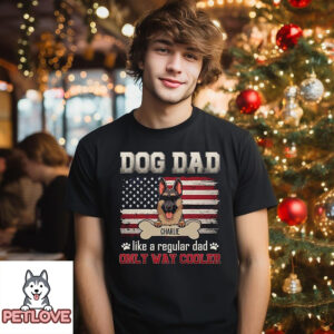 Dog Dad Cooler – Personalized Custom Unisex T-Shirt