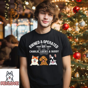 Dog Operated – Personalized Custom Unisex T-Shirt