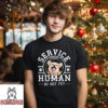 Dog Service Human Logo – Personalized Custom Unisex T-Shirt