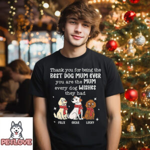 Dog Wishes – Personalized Custom Unisex T-Shirt