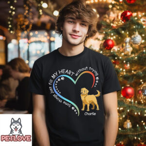 Dogs Fill My Heart – Personalized Custom Unisex T-Shirt