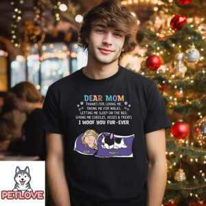 Dogs Thanks For 2 – Personalized Custom Unisex T-Shirt