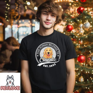 Human Belongs To Dog Version 2 – Personalized Custom Sweatshirt