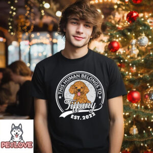 Human Belongs To Dog Version 2 – Personalized Custom Youth T-Shirt