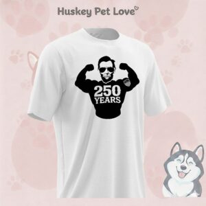 Abraham Lincoln Muscle 250 Years Graphic T-Shirt