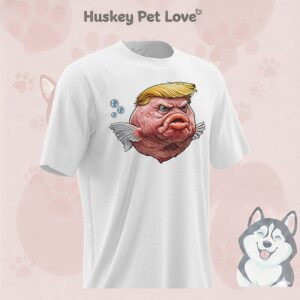 Angry Fish Trump Political Satire Funny T-Shirt