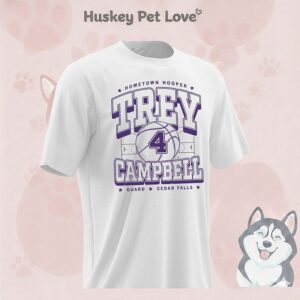 Hometown Hooper Trey Campbell Guard Cedar Falls T-Shirt