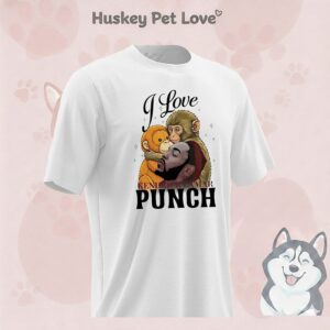 I Love Kendrick Lamar Punch Monkey Funny T-Shirt