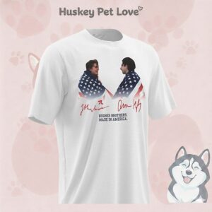 Jack Hughes And Quinn Hughes USA Hockey Goal 2026 Hughes Brothers Made In America T-Shirt