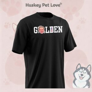 Jack Hughes USA Hockey Team Funny Face Golden T-Shirt