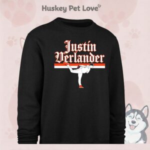 Justin Verlander Detroit Tigers Pose Graphic T-Shirt