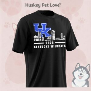 Kentucky Wildcats 2026 Players Names City Skyline T-Shirt