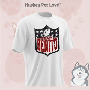 Official Team Benito NFL Logo T-Shirt