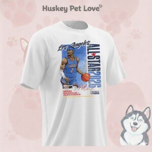 Okc Thunder Shai Gilgeous-Alexander 2026 All-Star Signature Graphic T-Shirt