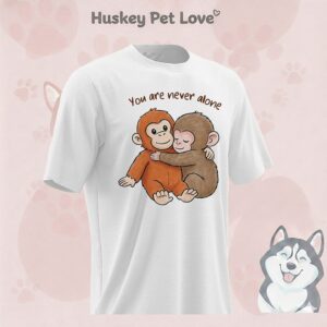 Punch Monkey You Are Never Alone T-Shirt