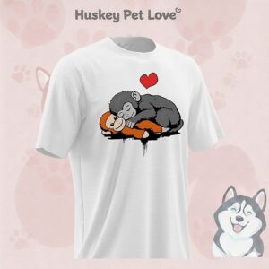 Punch The Monkey Hug The Stuffed Animal Heart T-Shirt