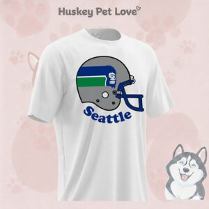 Seattle Sasquatches Seattle Seahawks Helmet Logo T-Shirt