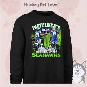 Seattle Seahawks 2026 World Champions Party Like It’s T-Shirt-Copy