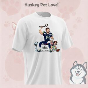 Seattle Seahawks Sam Darnold Beat Drake Maye Super Bowl Lx Champions Belt To Ass T-Shirt