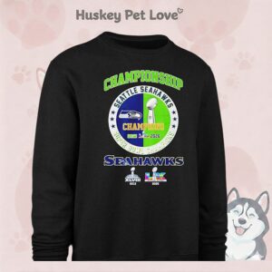 Seattle Seahawks Super Bowl Lx Champions 2025 2026 Logo T-Shirt