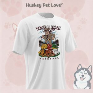 Texas A And M Aggies Baseball Ol’ Sarge Defeat All Opponents Mascot Graphic T-Shirt