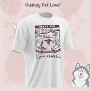 Texas A&m Aggies Baseball Olsen Field Blue Bell Park Vintage T-Shirt