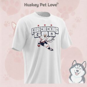 Tom Wilson Washington Capitals Forechecking God Signature T-Shirt