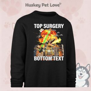 Top Surgery Bottom Text T-Rex T-Shirt