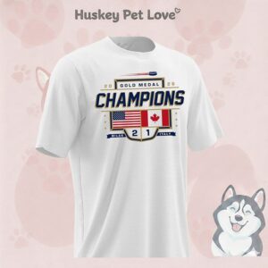USA Hockey Team 2026 Gold Medal Champions Milan Italy T-Shirt