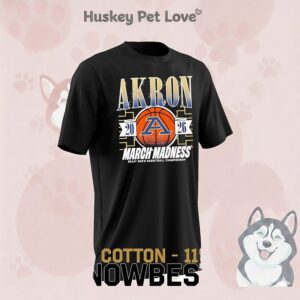 Akron Zips 2026 NCAA Men’s Basketball Championship March Madness T-Shirt