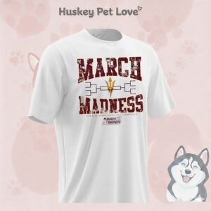 Arizona State Sun Devils 2026 NCAA Women’s Basketball March Madness T-Shirt