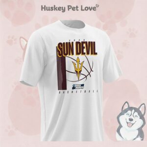 Arizona State Sun Devils Basketball 2026 March Madness Logo T-Shirt