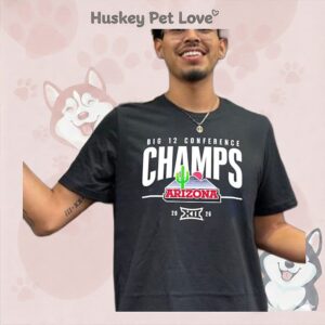 Arizona Wildcats Big 12 Conference Champs 2026 Logo T-Shirt