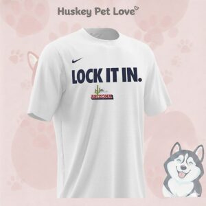 Arizona Wildcats Lock It In 2026 On-Court Bench T-Shirt