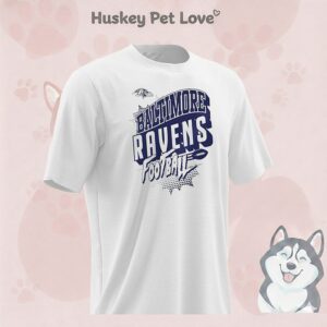 Baltimore Ravens Football 2026 Graphic Comic T-Shirt