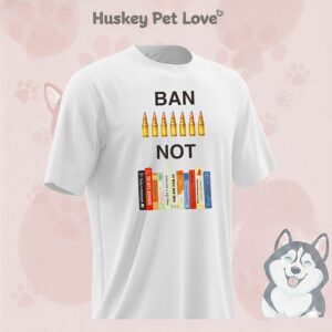 Ban Bullets Not Books Graphic T-Shirt