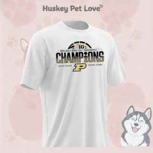 Big Ten 2026 Men’s Basketball Tournament Champions Purdue Graphic T-Shirt