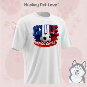 Chile Vamos Chile Soccer Graphic T-Shirt
