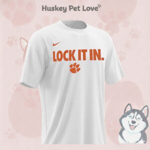 Clemson Tigers Lock It In 2026 On-Court Bench T-Shirt