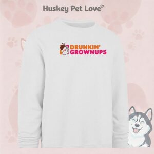 Drunkin’ Grownups Adult Humor Drinking T-Shirt