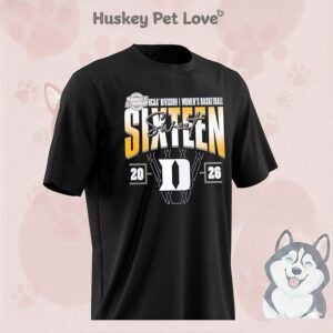 Duke Blue Devils 2026 NCAA Women’s Basketball Tournament March Madness Sweet 16 Court Shot T-Shirt