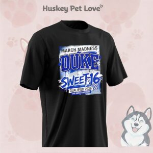 Duke Blue Devils Blue 2026 NCAA March Madness Sweet 16 Qualified The Dance Continues T-Shirt
