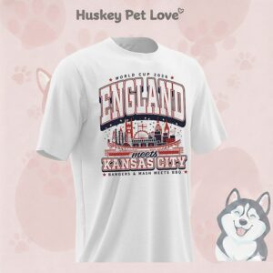 England Meets Kc 2026 World Cup Bangers And Mash Meets Bbq T-Shirt
