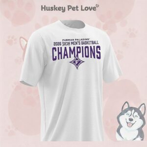Furman Paladins 2026 Men’s Basketball Socon Tournament Champions T-Shirt